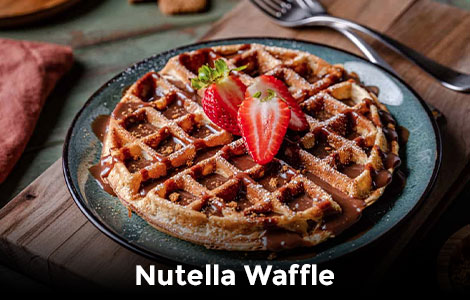 Mastro Desserts West Calder Nutella-Waffle